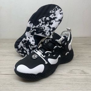 Adidas Harden Vol. 6 Black White Mens 2022 GV8704 Size 6.5